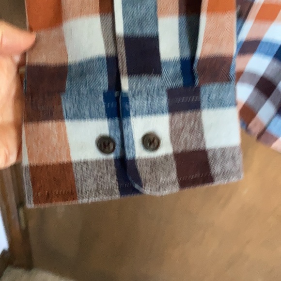 Relist 2/5 ❌Croft & barrow classic fit the extra soft flannel plaid shirt XXL - Picture 10 of 16